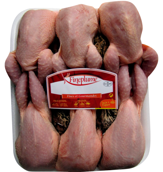  6 Cailles code EAN 3252660000167 