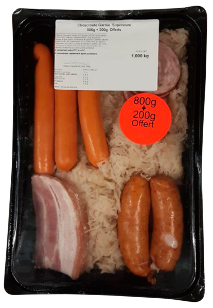 CHOUCROUTE GARNIE 3252832603073 CHOUCROUTE GARNIE 3252832603073