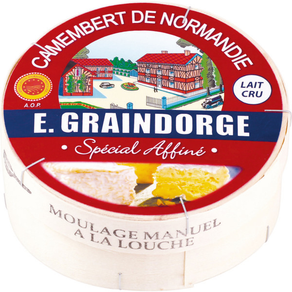 CAMEMBERT DE NORMANDIE AOP** E. GRAINDORGE