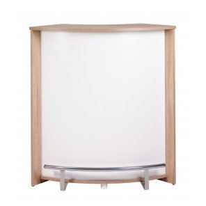 Simmob - Meuble Comptoir de Bar Chêne Naturel -...