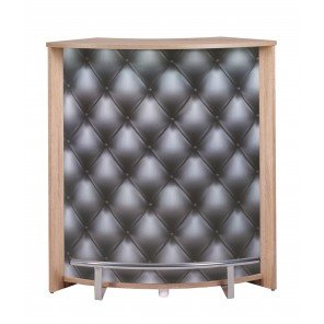 Simmob - Meuble Comptoir de Bar Chêne Naturel -...