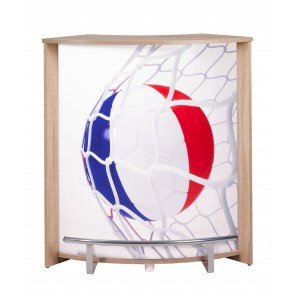 Simmob - Meuble Comptoir de Bar Chêne Naturel -...