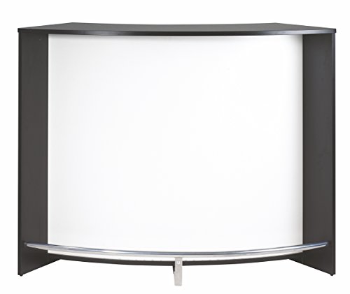 Simmob SNACK134NOB Bar Comptoir Panneau/Bois Mé...