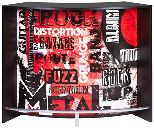 Simmob SNACK134NO451 Bar Comptoir Panneau/Bois ...