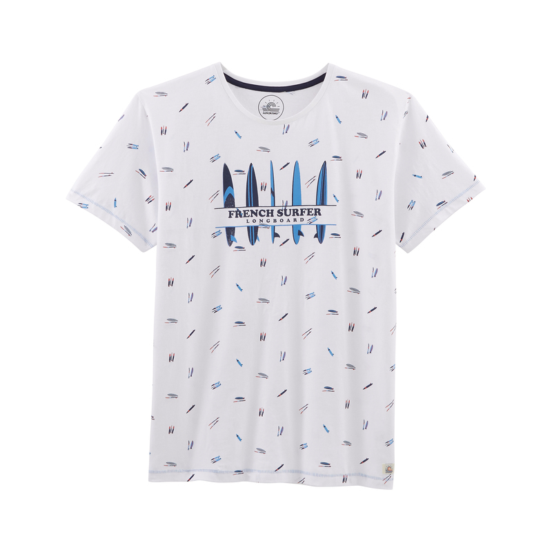 TEE-SHIRT MANCHES COURTES BIARRITZ ADULTE longb...