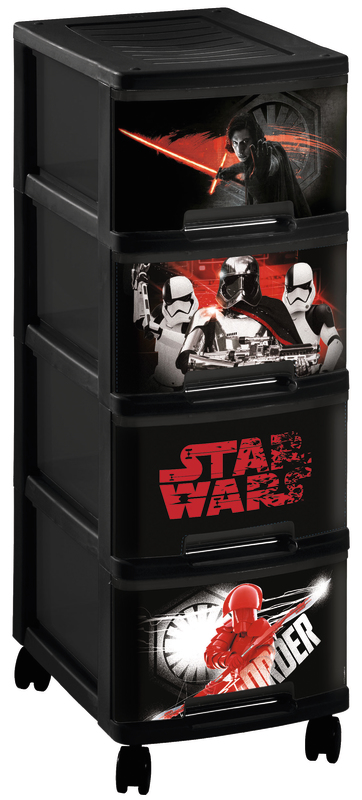 TOUR 4 TIROIRS STAR WARS curver