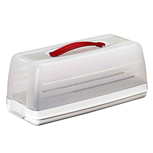 175247 boîte à cake rectangulaire transparent /...