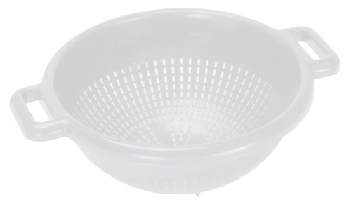 175218 passoire avec pieds polypropylène blanc ...