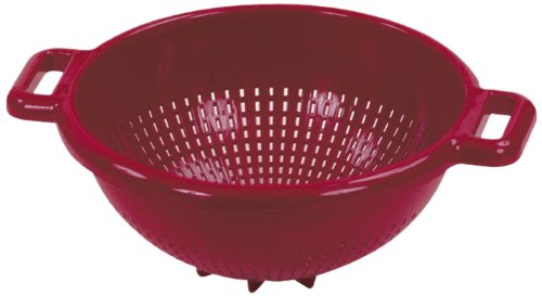 174561 passoire avec pieds polypropylène rouge ...