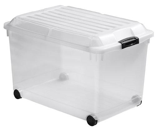 183177 jumbo boîte de rangement 70 l transparen...
