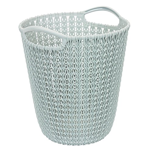 Corbeille a papier Knit de Curver a l'aspect tr...