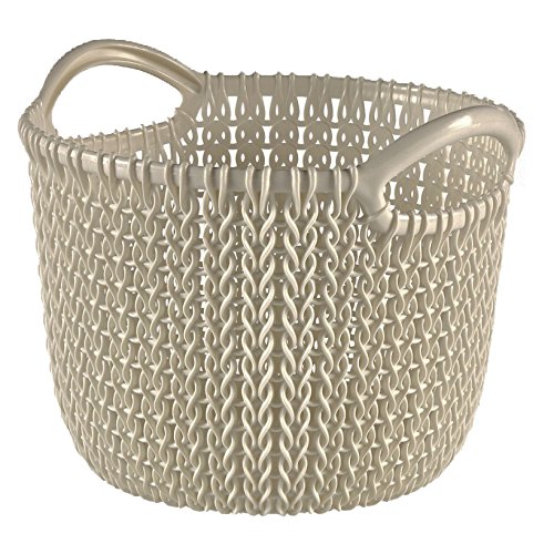 03701-x64-00 knit corbeille ronde plastique bla...