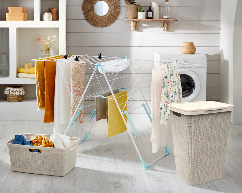 CURVER COFFRE À LINGE JUTE 58L CURVER code EAN 3253928093013 