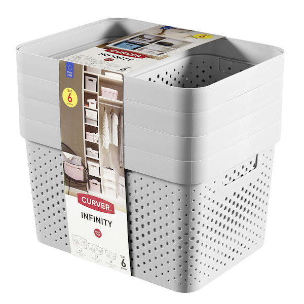 Lot de 6 boîtes Infinity 