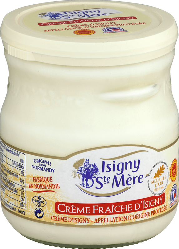 Isigny ste Mère CRÈME FRAICHE AOP Isigny ste Mère code EAN 3254550014711 