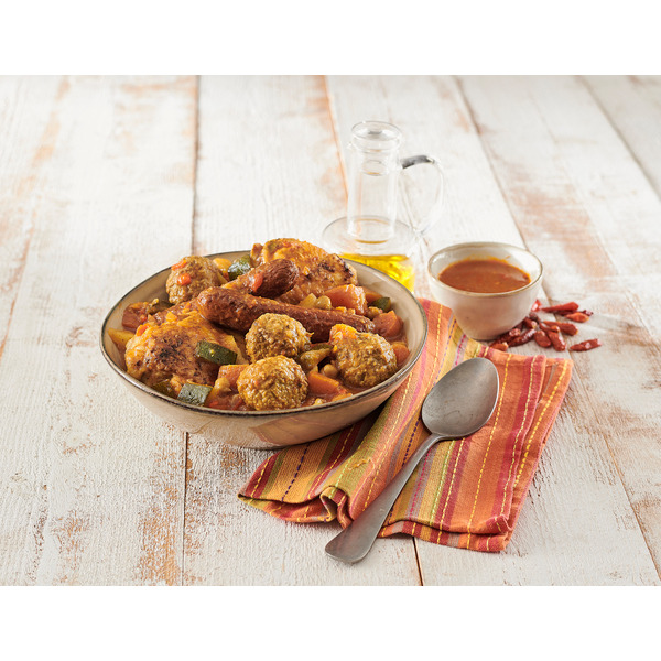 Couscous Aux Légumes Frais Auchan Le Traiteur 3254560130135 Couscous Aux Légumes Frais Auchan Le Traiteur 3254560130135