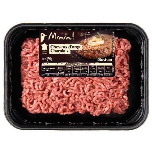  Viande Hachée Pur Bœuf Charolais Mmm! code EAN 3254560134966 