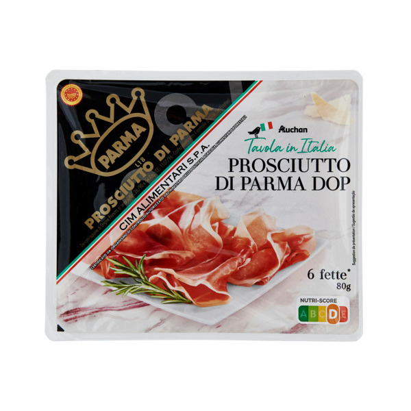  Jambon De Parme Auchan Tavola In Italia code EAN 3254560181380 