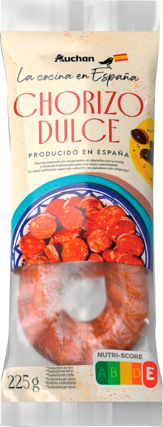 Chorizo Doux Auchan La Cocina En Espana code EAN 3254560267350 