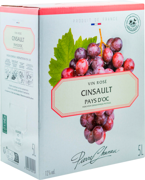 PIERRE CHANAU 25% De Remise Immédiate Sur Les Fontaines À Vins 5 L De La Gamme Des Vins Du Pays D'Oc Pierre code EAN 3254560580169 