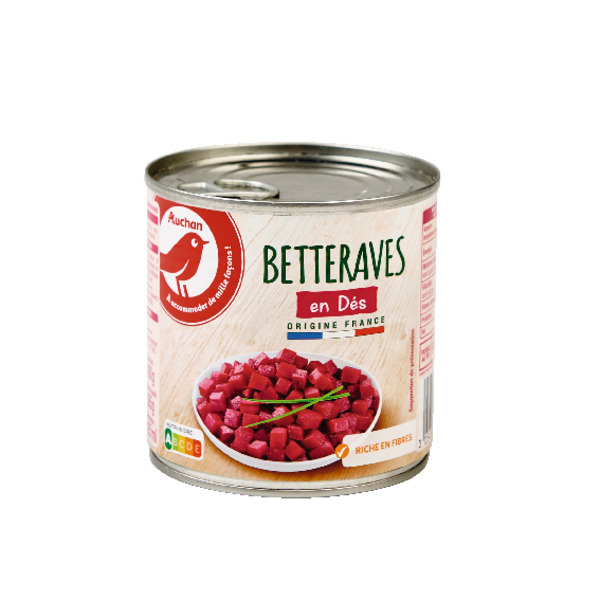  Betteraves En Dès Auchan code EAN 3254560683679 