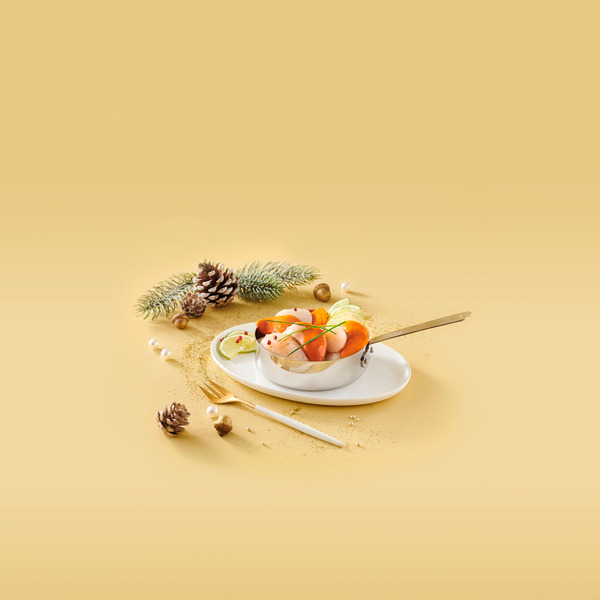  Noix De Coquille Saint-Jacques Avec Corail Surgelées Auchan Collection code EAN 3254562448047 