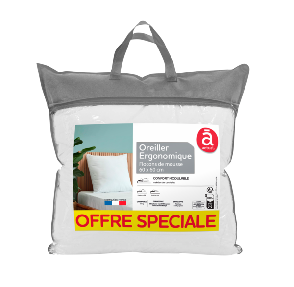 Oreiller Ergonomique Actuel 3254564518144 