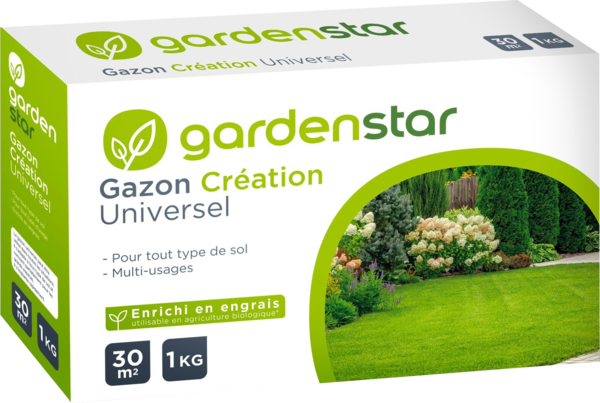 GAZON UNIVERSEL 1KG GARDENSTAR