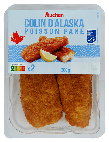 Panés De Colin D'alaska Auchan 3254566557745 