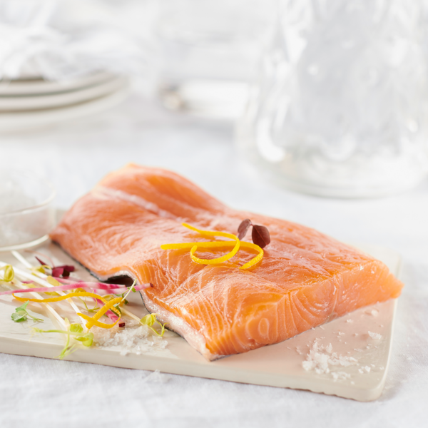  Filet De Queue De Saumon Atlantique Filière Auchan "Cultivons Le Bon" code EAN 3254567933654 