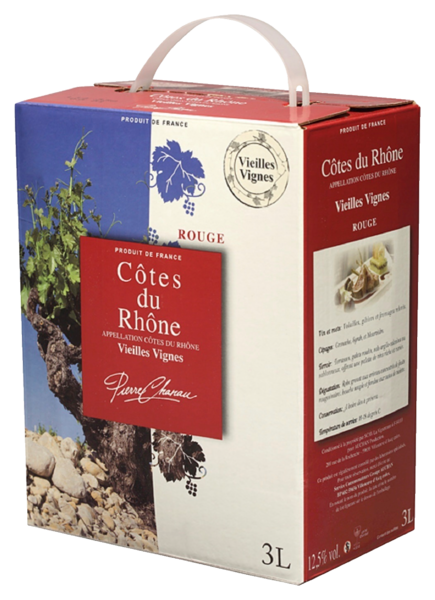  20% De Remise Immédiate Sur Les Fontaines À Vins 3 L De La Gamme Côtes Du Rhône Aop Pierre Chanau code EAN 3254569137746 