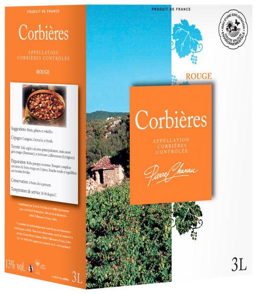  Corbières Aop code EAN 3254569935465 