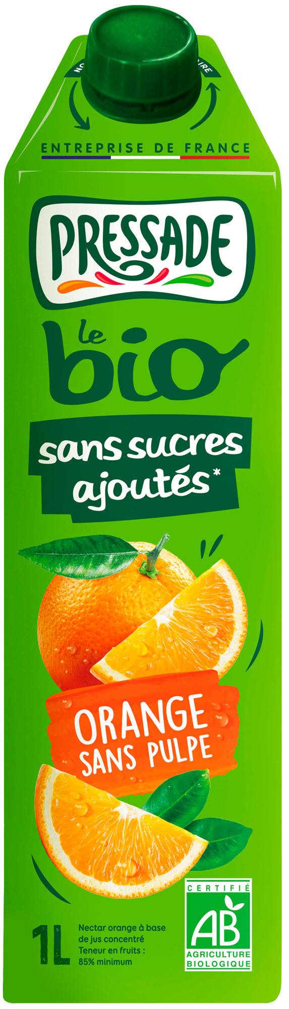 NECTAR ORANGE SANS PULPE BIO