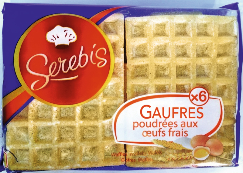 GAUFRES POUDRÉES SEREBIS