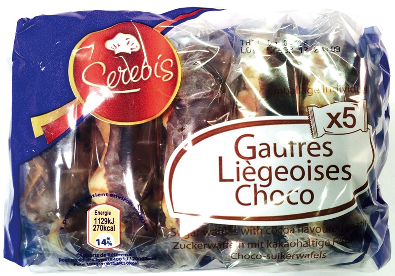 GAUFRES LIÉGEOISES CHOCO sérébis