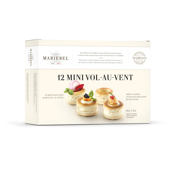 12 MINI VOL-AU-VENT 
