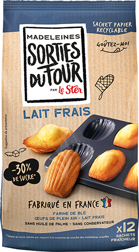 MADELEINES SORTIES DU FOUR