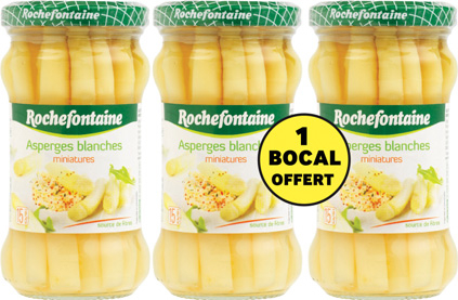 ASPERGES MINIATURES BLANCHES ""ROCHEFONTAINE"" 3255691003008 (3255691003008)