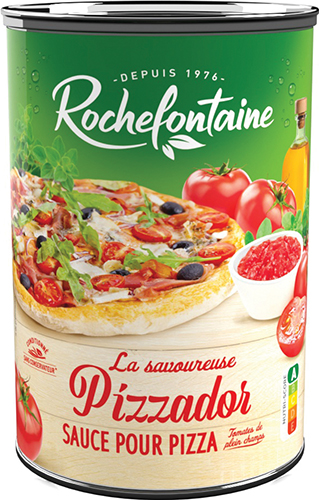LA SAVOUREUSE PIZZADOR SAUCE POUR PIZZA