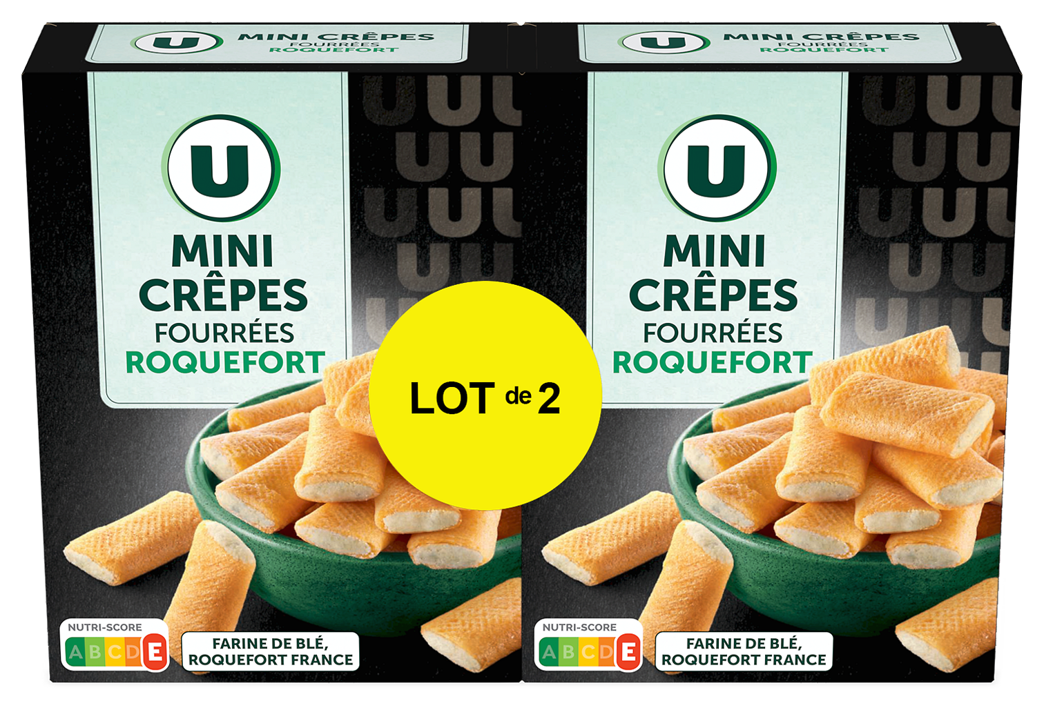  MINI CREPES FOURREES U code EAN 3256220192521 