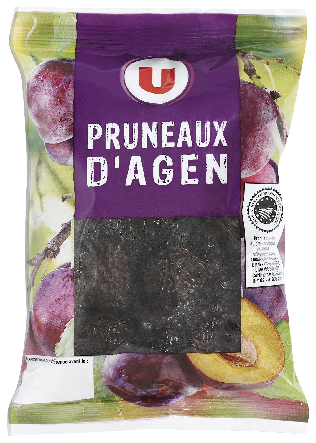  PRUNEAUX D'AGEN IGP U code EAN 3256223800201 