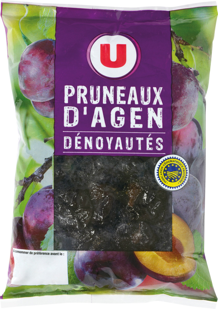  PRUNEAUX D'AGEN DENOYAUTES IGP U code EAN 3256223800218 