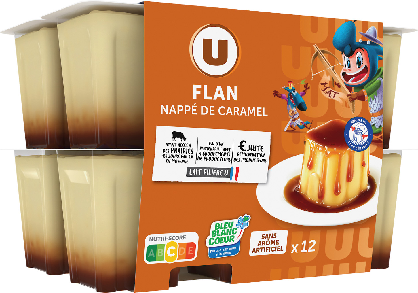  FLAN NAPPE DE CARAMEL U code EAN 3256225051113 