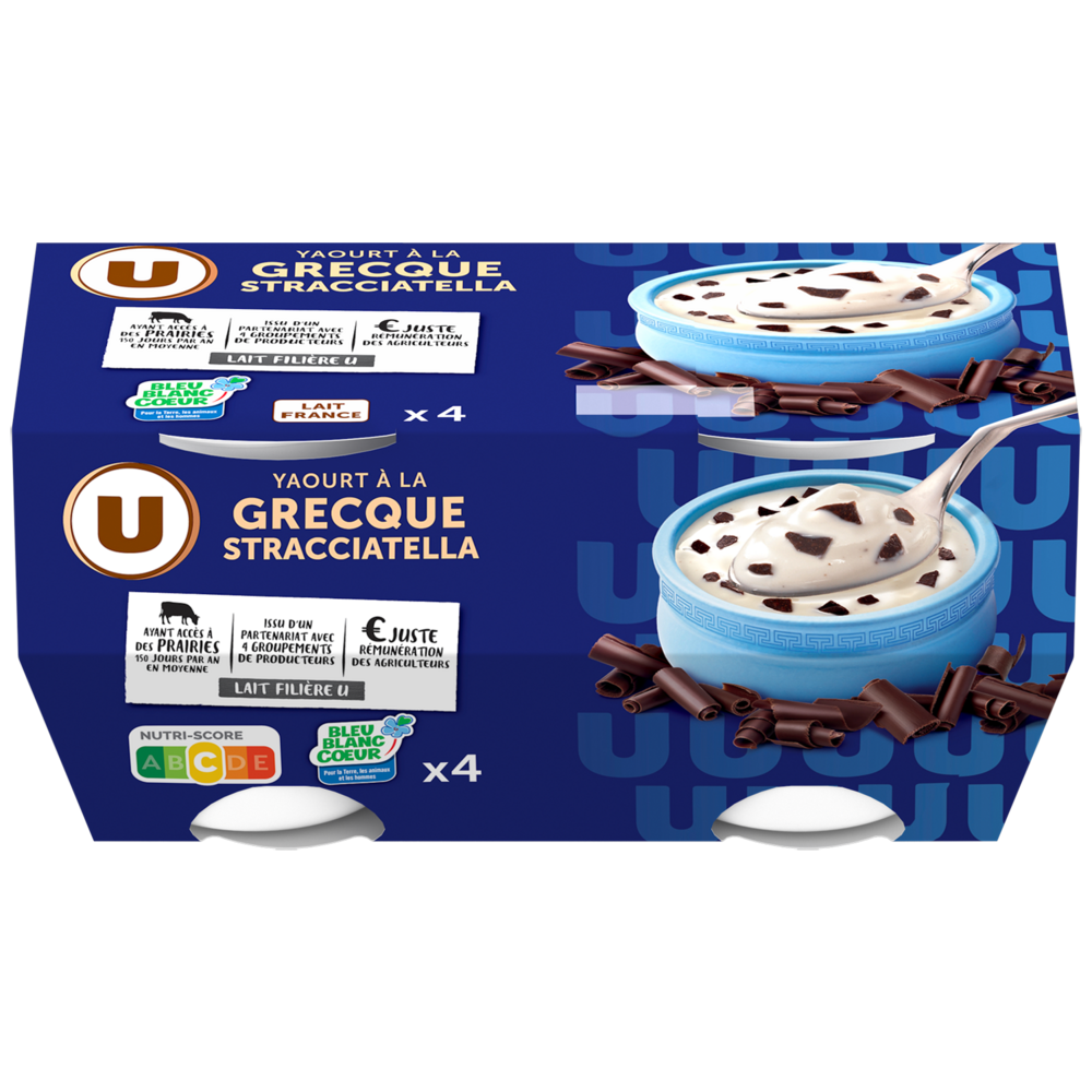  YAOURT A LA GRECQUE U code EAN 3256225432851 
