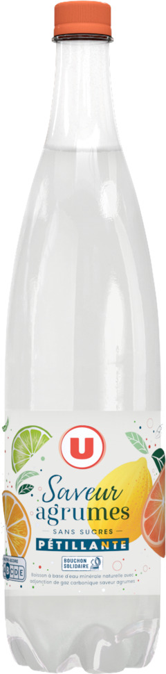  BOISSON PETILLANTE SAVEUR AGRUMES U code EAN 3256225718474 