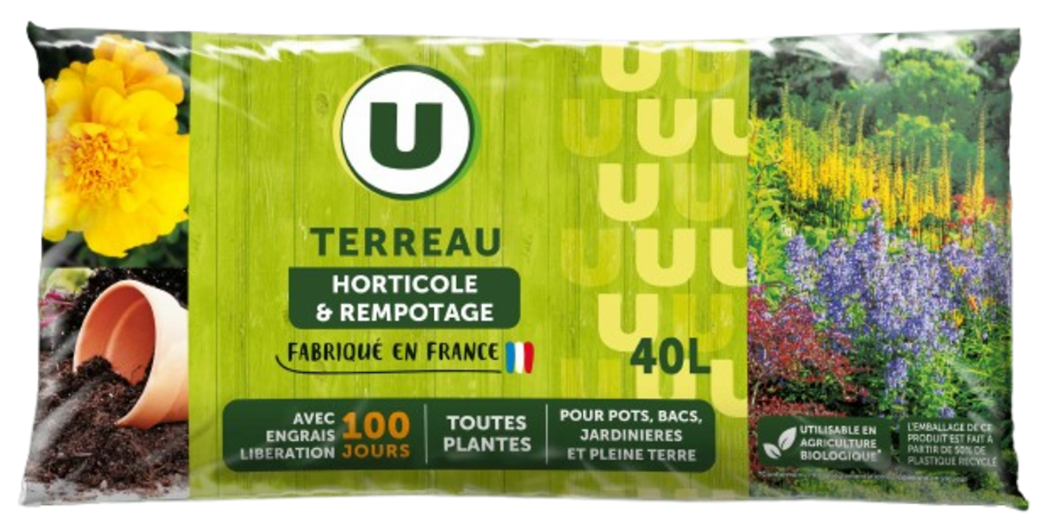 TERREAU HORTICOLE ET REMPOTAGE U code EAN 3256228180223 