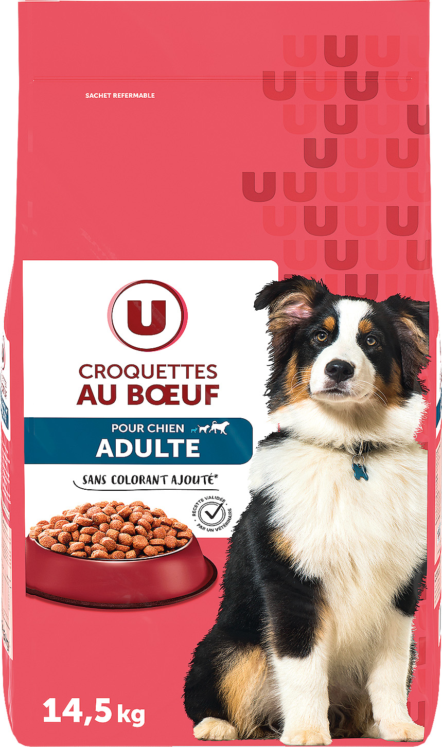  CROQUETTES AU BOEUF POUR CHIEN ADULTE U code EAN 3256228268693 