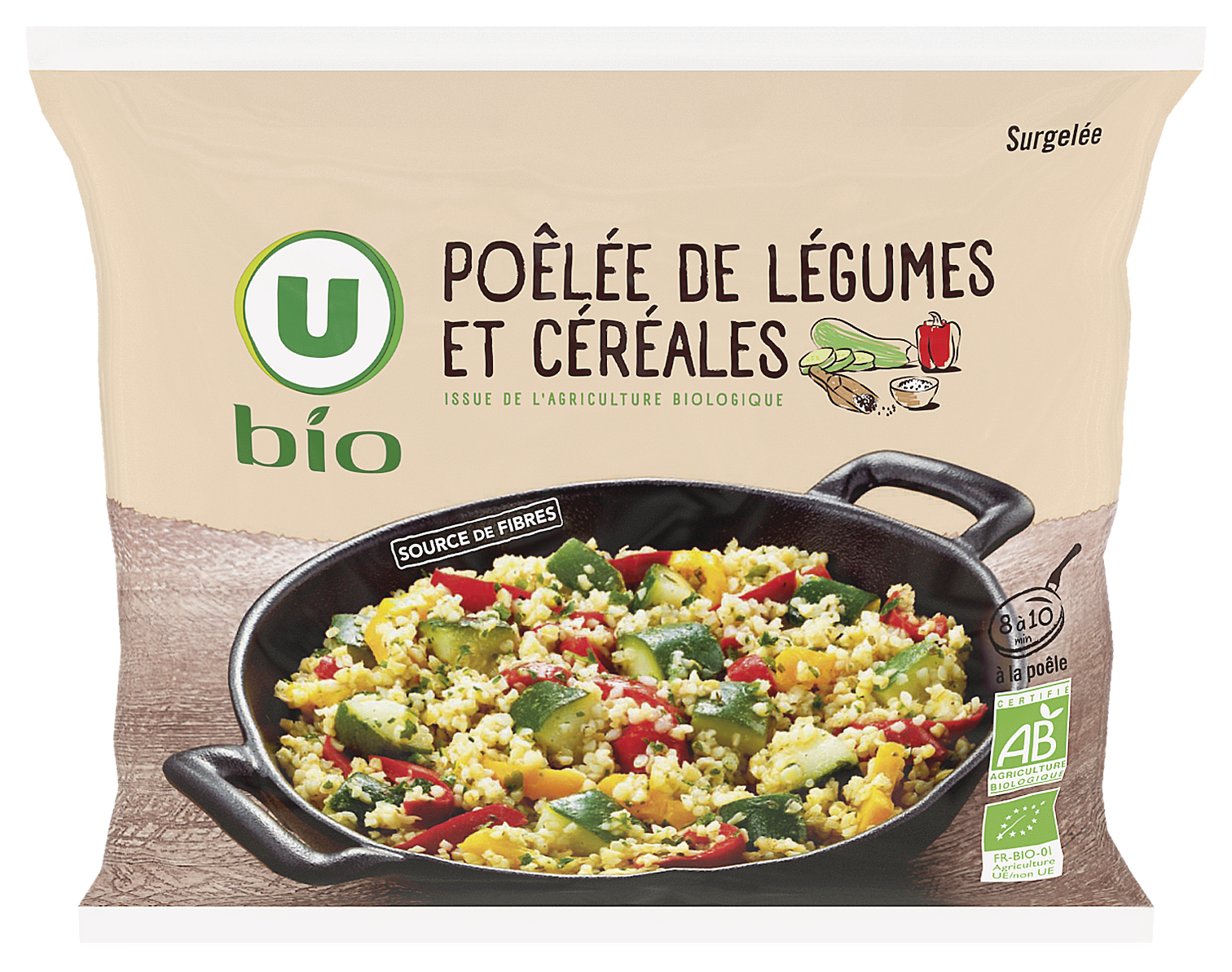 LEGUMES CUISINES SURGELES U BIO