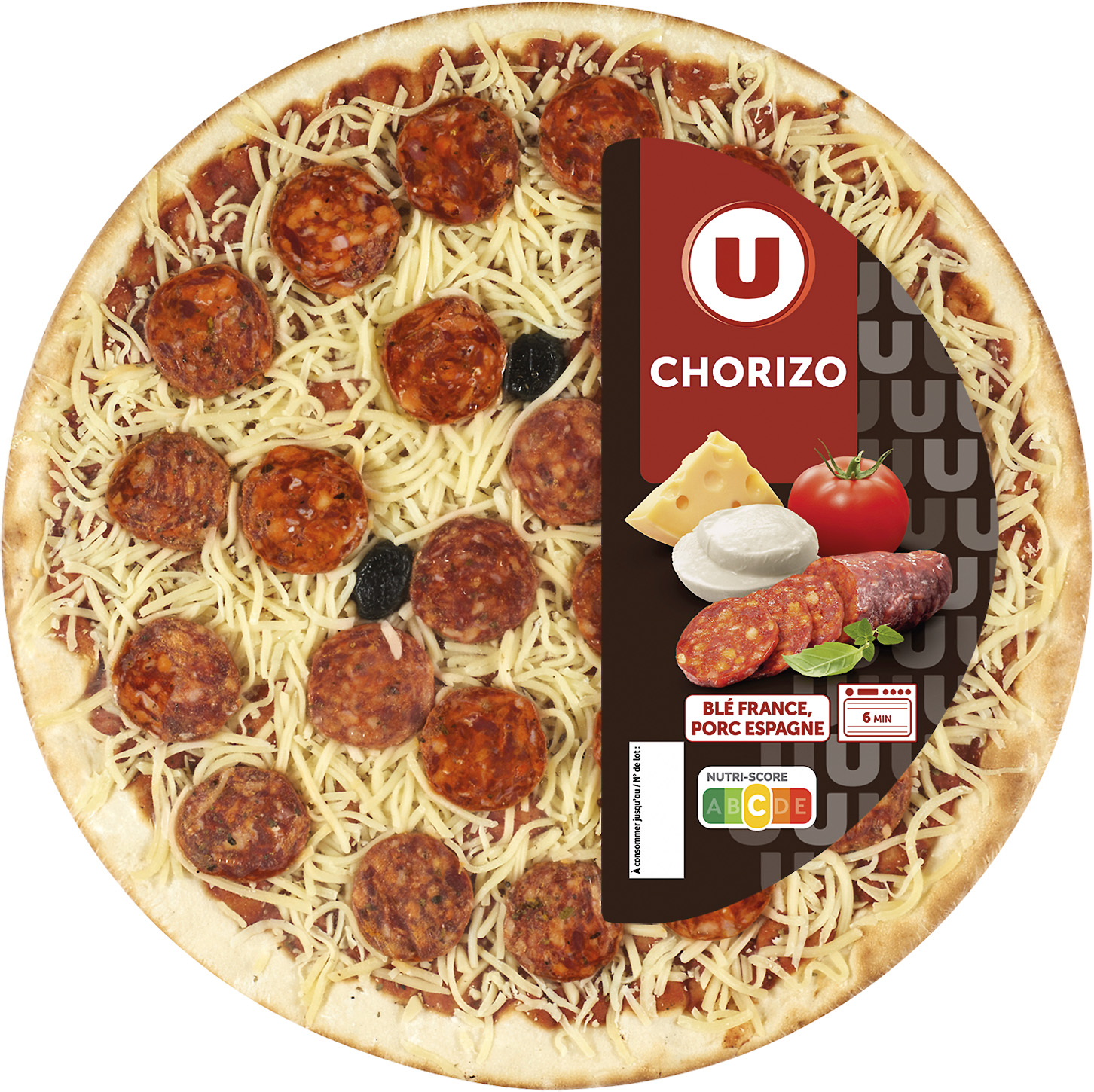  PIZZA CHORIZO U code EAN 3256229261044 