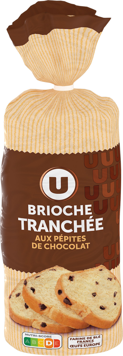  BRIOCHE TRANCHEE AUX PEPITES DE CHOCOLAT U code EAN 3256229788466 